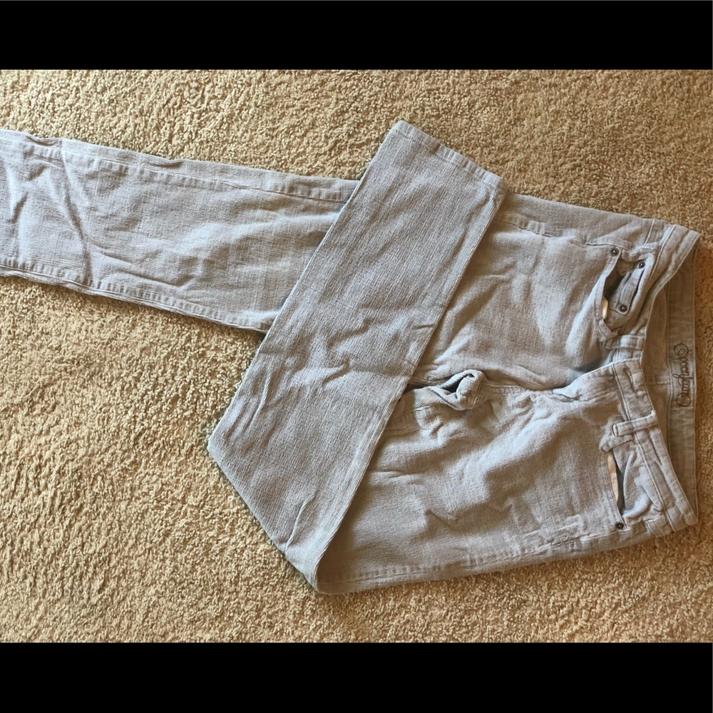 TALLS Gray corduroy skinny pants